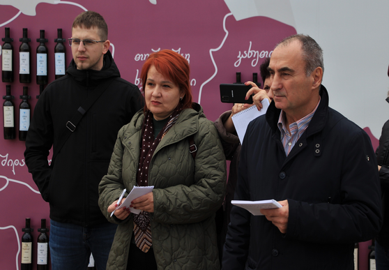 Moldovan Winemakers Visited Jighaura Base