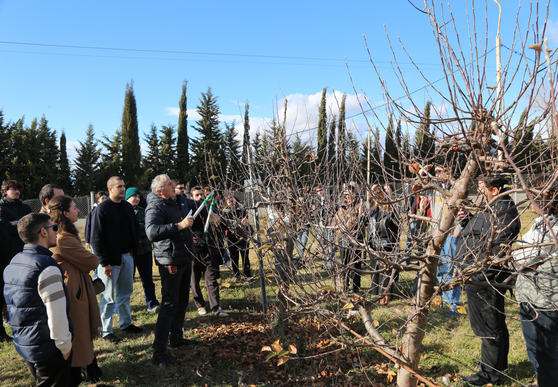 The Students of the Technical University got acquainted with the working process of the Scientific-Research Center of Agriculture