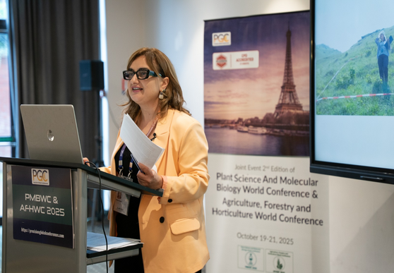 Natalia Togonidze, a representative of the Agroforestry Crops Research Division, participated in the international conference "Agriculture, Forestry, and Horticulture World Conference - AFHWC 2025" held in Paris