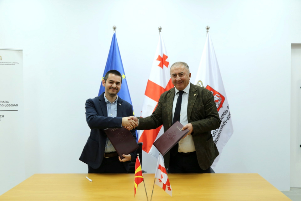 სოფლის მეურნეობის სამეცნიერო-კვლევითმა ცენტრმა ჩრდილოეთ მაკედონიის სოფლის მეურნეობის ინსტიტუტთან მემორანდუმი გააფორმა