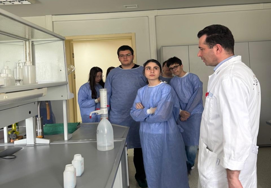 Students of "IT Academy Step" visited the Soil Research Laboratory of the Scientific-Research Center of Agriculture