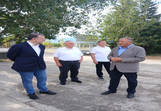 Deputy Minister of Environmental Protection and Agriculture Lasha Dolidze got acquainted with the ongoing work at the Jighaura base of the Scientific-Research Center of Agriculture