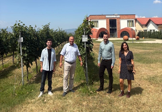 Visit of a German scientist to the Scientific-Research Center of Agriculture