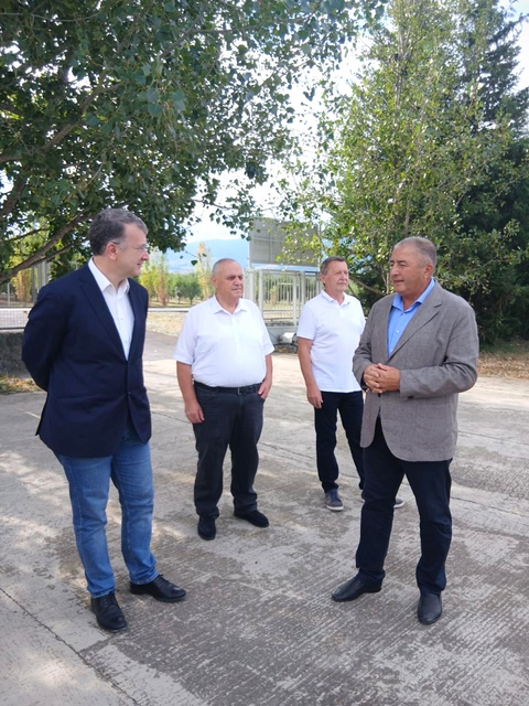 გარემოს დაცვის და სოფლის მეურნეობის მინისტრის მოადგილე ლაშა დოლიძე  სოფლის მეურნეობის სამეცნიერო-კვლევითი ცენტრის   ჯიღაურას ბაზაზე მიმდინარე სამუშაოებს გაეცნო 